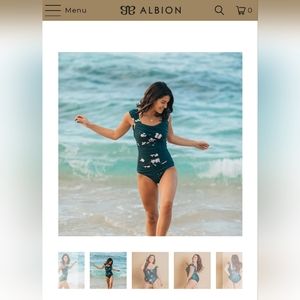 AlbionFit Victoria Off Shoulder Swimsuit